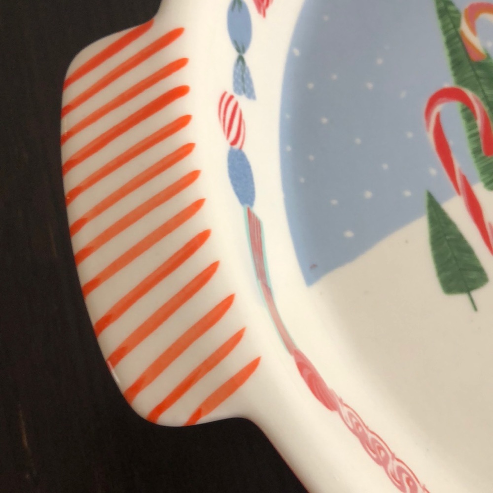 Anthro George & Viv Very Merry Pie Dish - Picture 7 of 11
